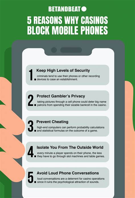 Why Do Casinos Block Cell Phones .